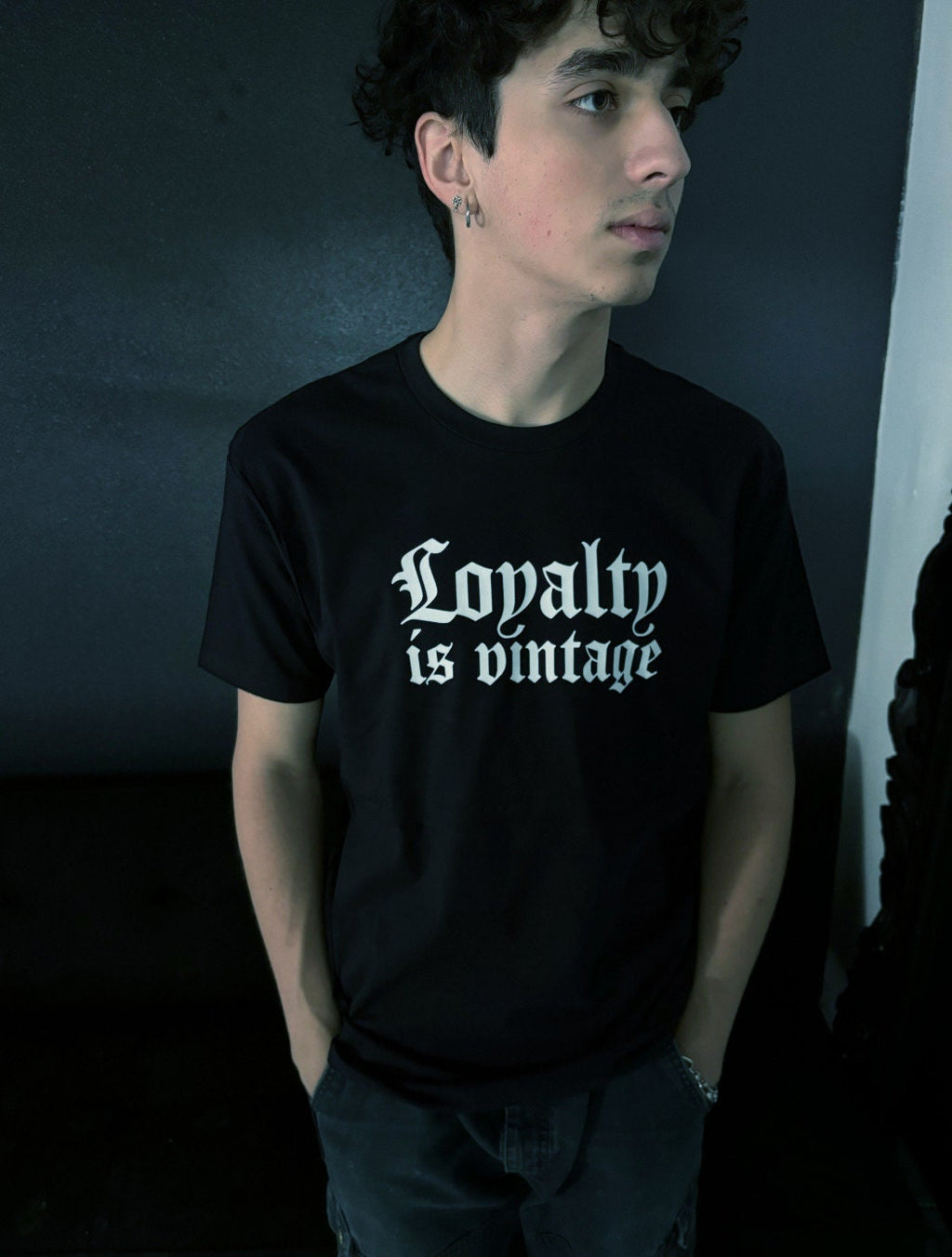 Loyalty is Vintage Black Unisex Tee