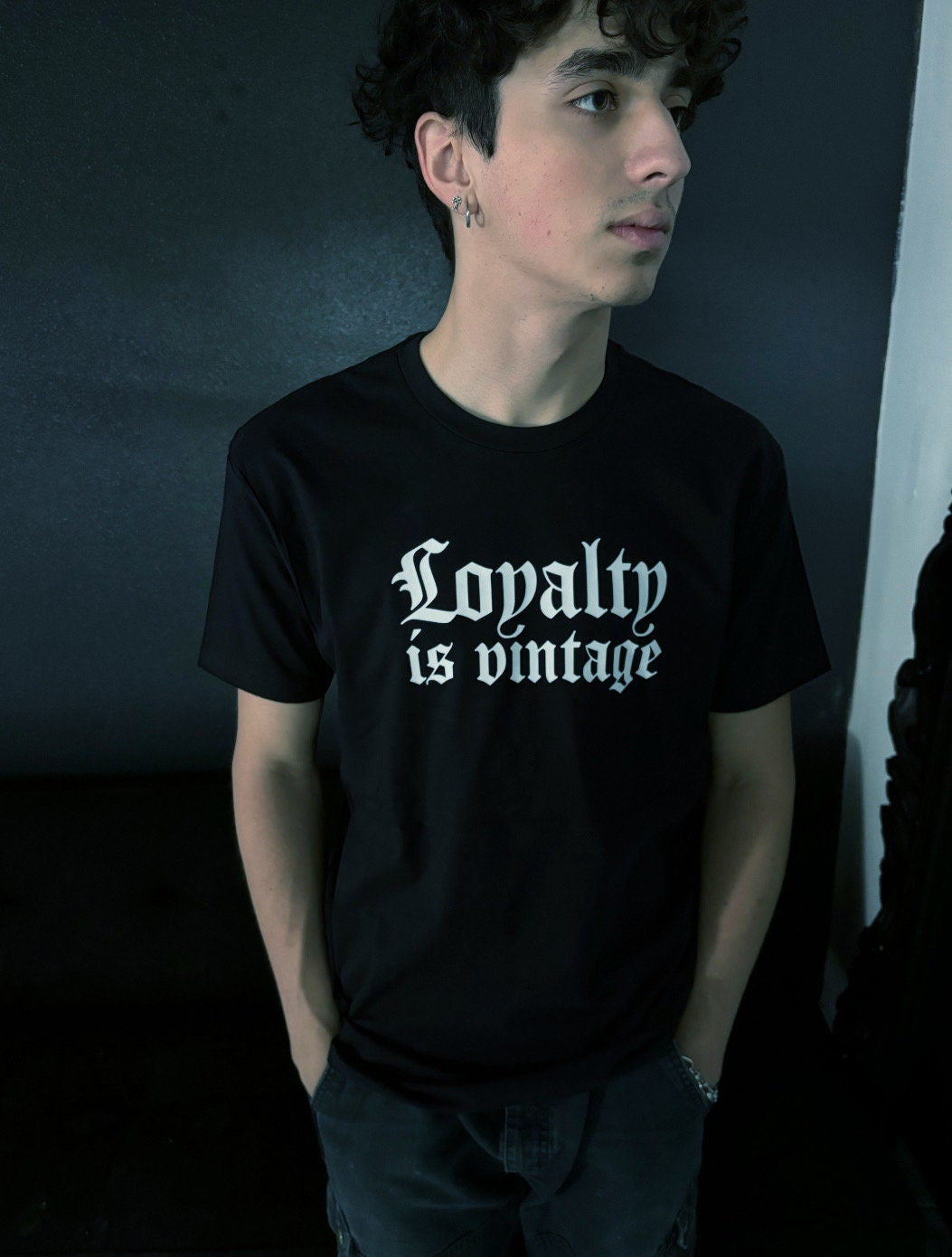 Loyalty is Vintage Black Unisex Tee