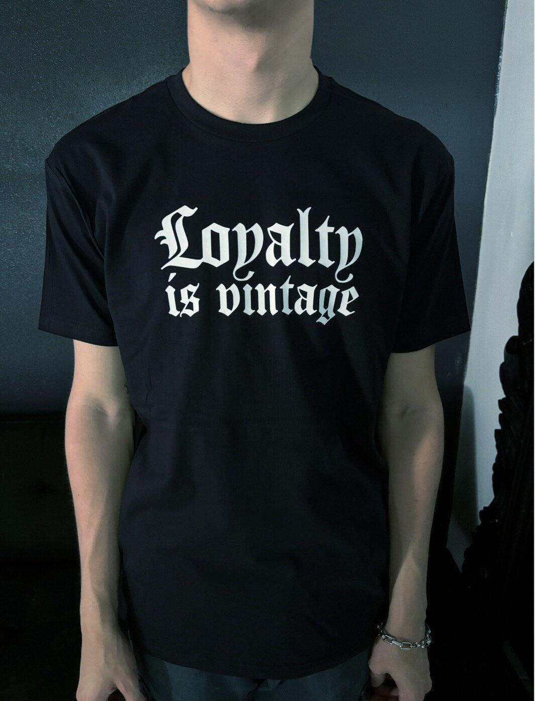 Loyalty is Vintage Black Unisex Tee