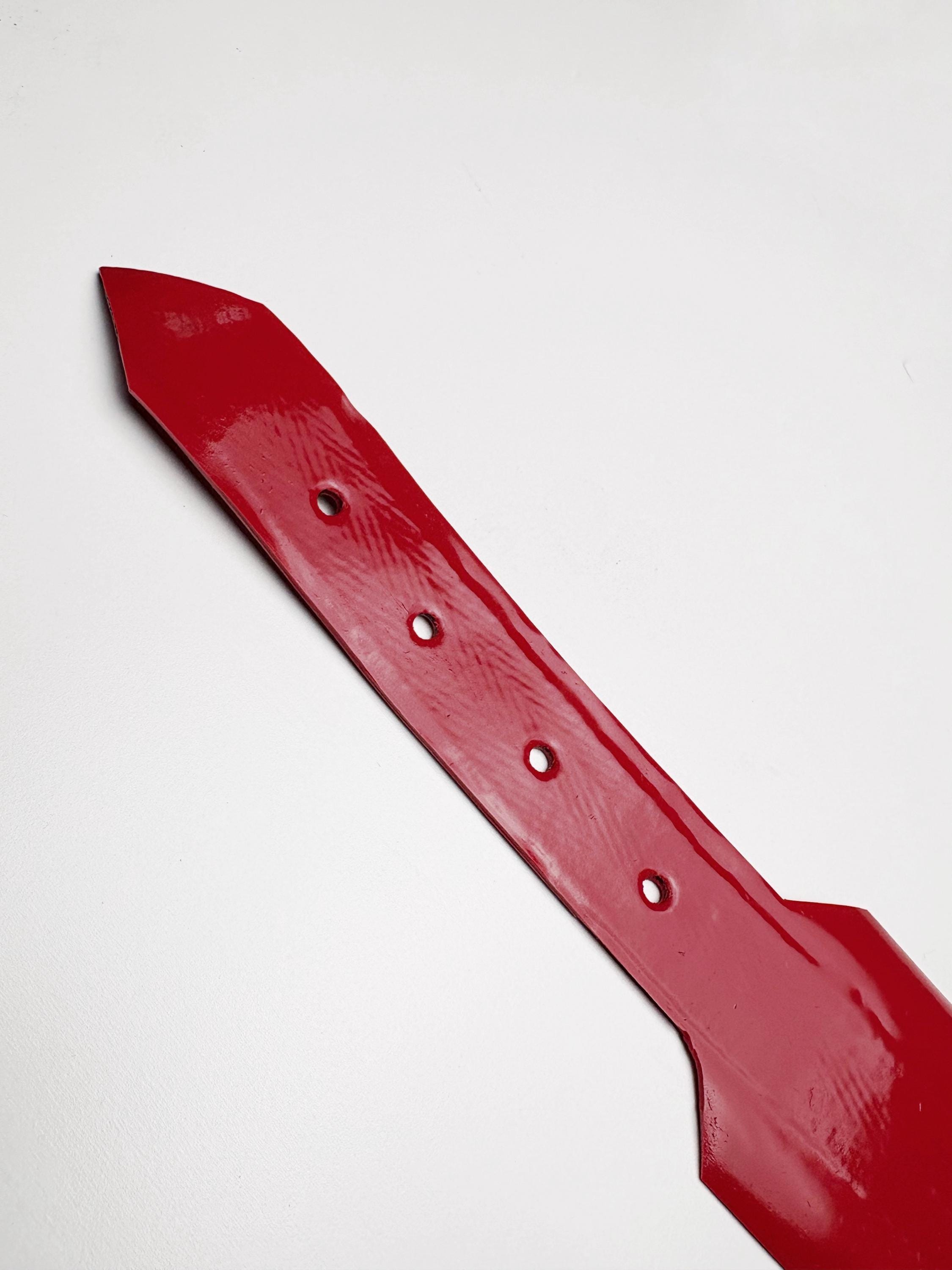 Red Latex 2” Choker with Large O Ring